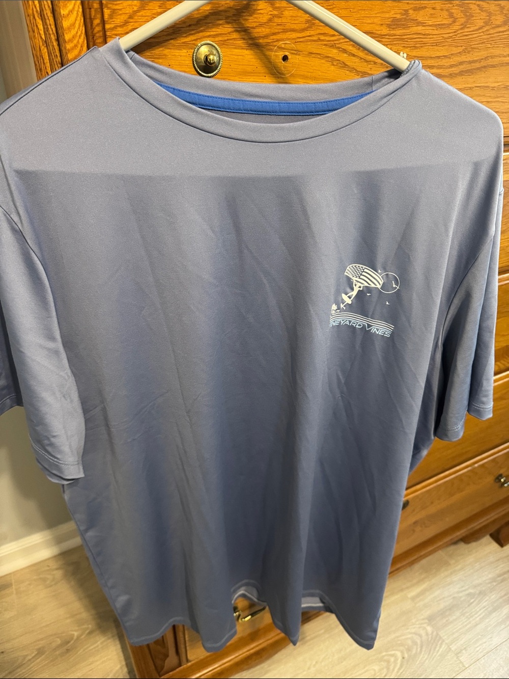 Vineyard Vines Light Blue Short-Sleeve Graphic Tee
